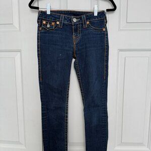 True Religion Super Skinny Jeans – 25 (Mid Rise)